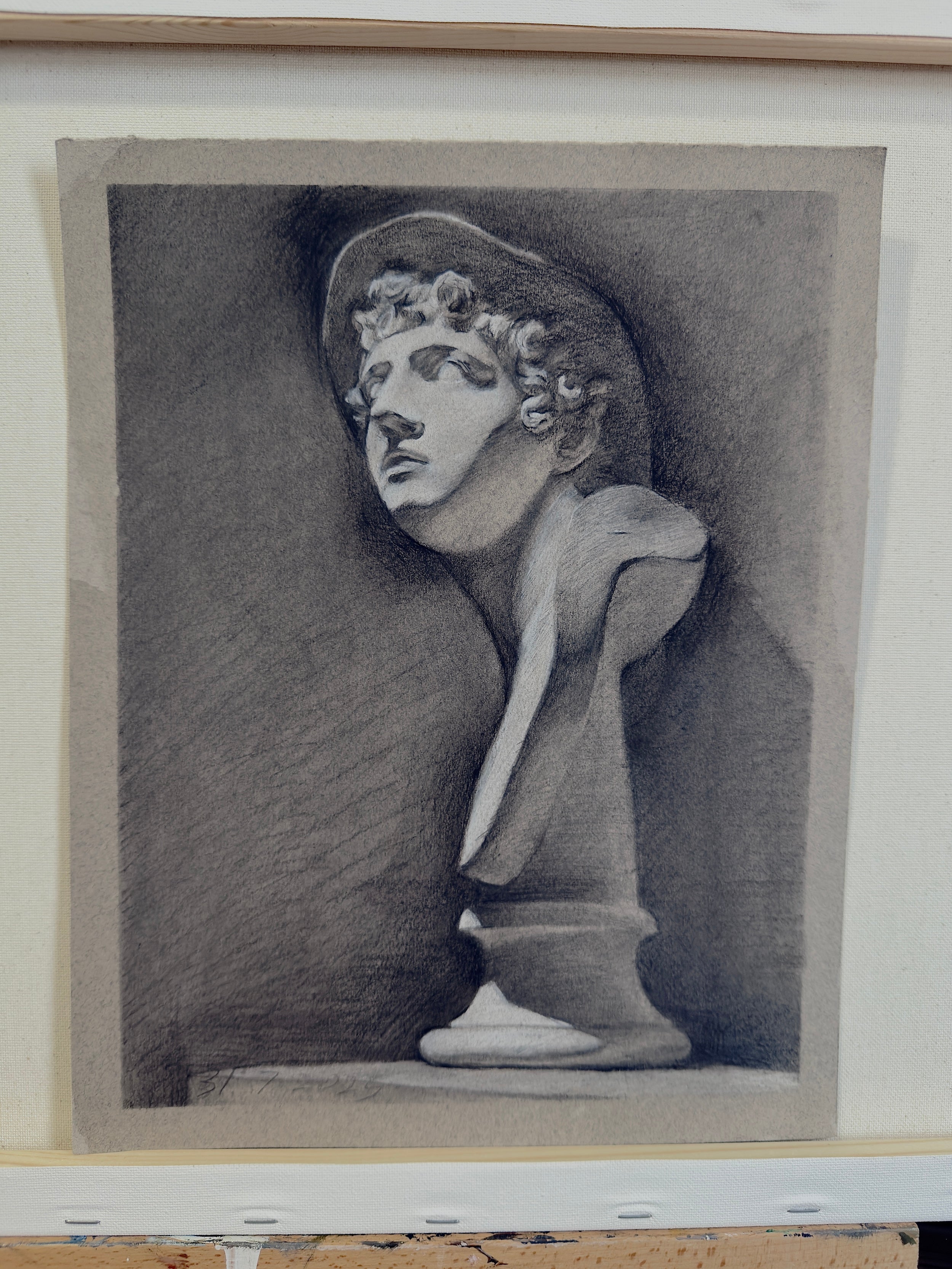 Statue with a Hat